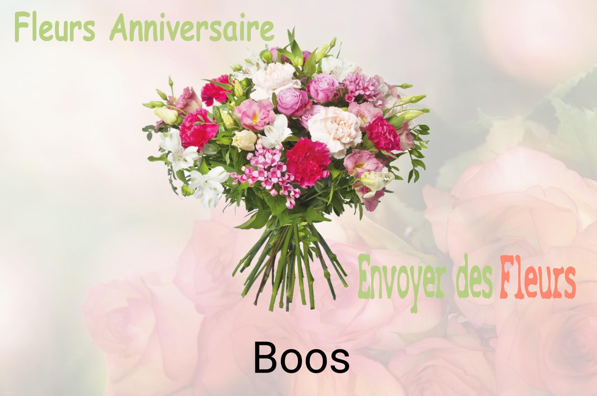 Bouquet de fleurs d’anniversaire livré à Boos